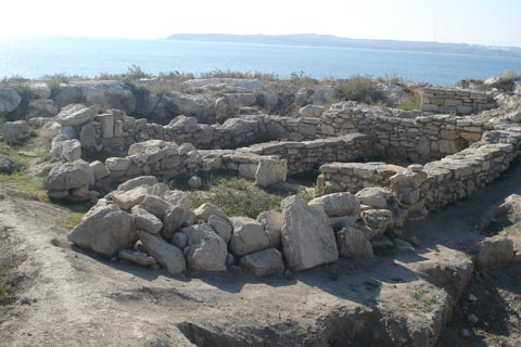 Античный город Мирмекий.