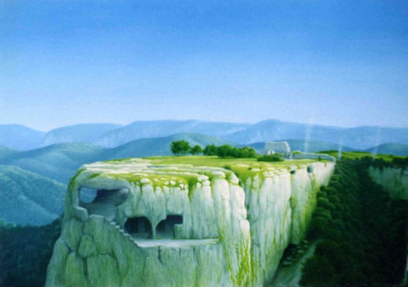 Об удалом казаке и жадном турке из мангупской цитадели.