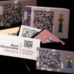 (Русский) Подборка визиток с qr-кодом.