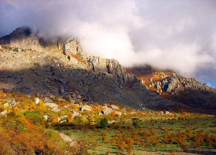 На склонах Демерджи.