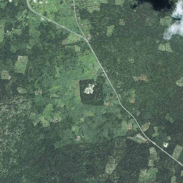 Как выглядят древние руины из космоса?