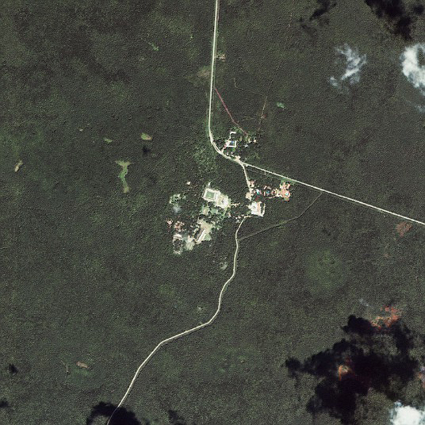 Как выглядят древние руины из космоса?