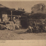 Сакля в деревне Алупки. Крым