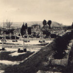 Военное немецкое кладбище времён ВОВ. Бахчисарай. Скан оригинального фото. Военное немецкое кладбище времён ВОВ. Бахчисарай. Скан оригинального фото.