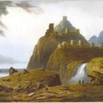 Карло Боссоли. Остатки большой генуэзской крепости в Судаке. Карло Боссоли. Остатки большой генуэзской крепости в Судаке.