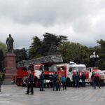 В Ялте отметили годовщину пожарной охраны РФ