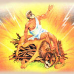 097. Смерть Геракла и принятие его в сомн олимпийских богов.