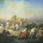 Филиппов Константин Николаевич. Военная дорога между Севастополем и Симферополем во время Крымской войны