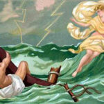 (Русский) 186. Одиссей покидает остров нимфы Калипсо