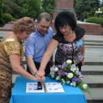 (Русский) В Ялте провели спецгашение марки с изображением достопримечательностей Крыма