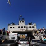 (Русский) На Керченской переправе заработали два парома малой вместимости