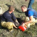 (Русский) В Алуште спасатели вытянули из колодца жеребенка