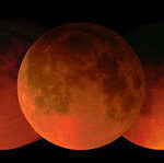 Лунное затмение 8 октября 2014 года.