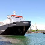 (Русский) В Керчи начали реконструкцию причала паромной линии