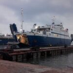 Установленный на Керченской переправе новый 100-метровый причал повысит безопасность перевозок