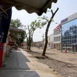 С бывшего незаконного рынка на Козлова в Симферополе сняли оцепление, там работает дорожная техника (ФОТО)