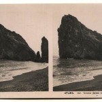 Скала Дива в Симеизе. Стереопара. Крым. 1910 год.