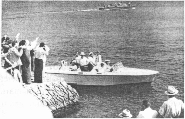 Проводы А. Микояна