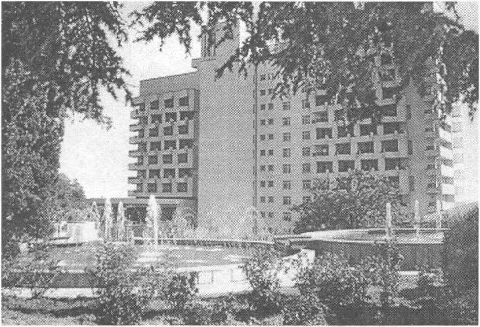 Спальный корпус санатория