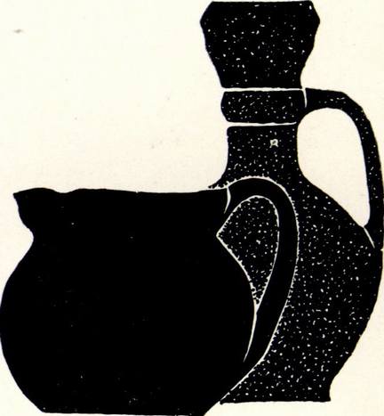 Средневековая посуда из могильника Фуны