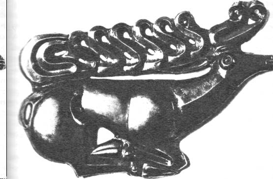 Золотой олень из кургана станицы Костромской. VI век до н. э.