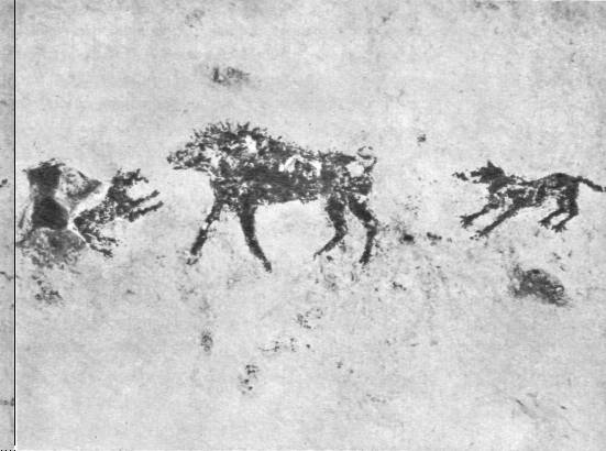 Охота на кабана. Деталь