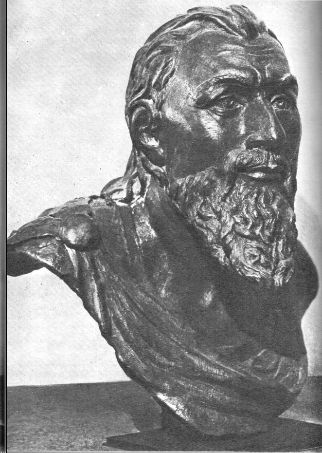 Голова восстановленная по черепу из Неаполя Скифского