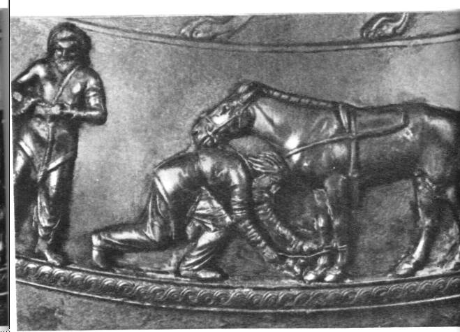 Чертомлыкская ваза. Деталь.