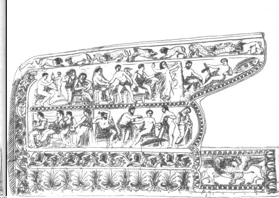 Золотое налучье из Чертомлыкского кургана. IV век до н. э.