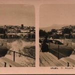 Алушта. Общий вид. Стереопара. Крым. 1910 год.